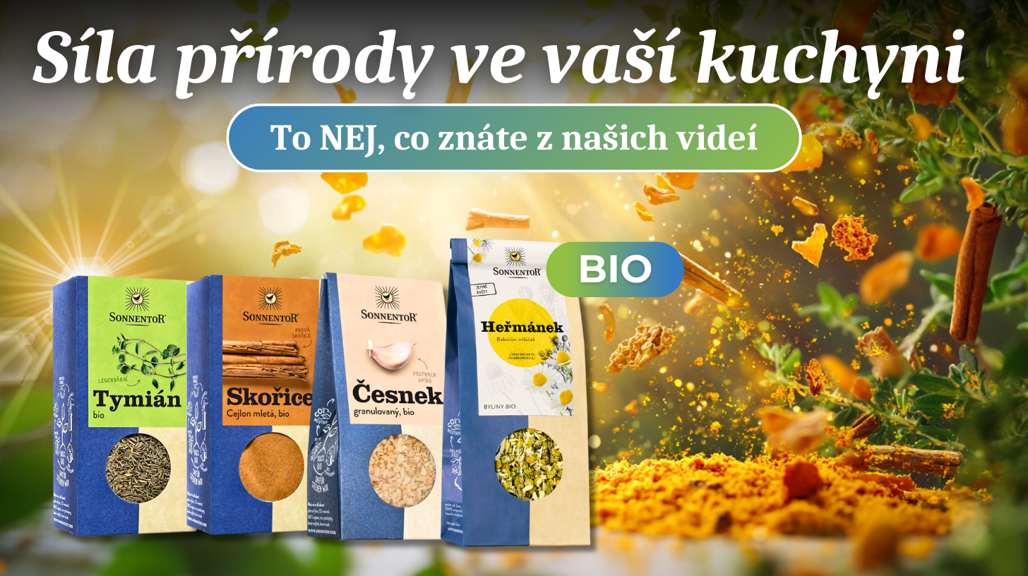 sonnentor bio čaje bio koření bio bylinky